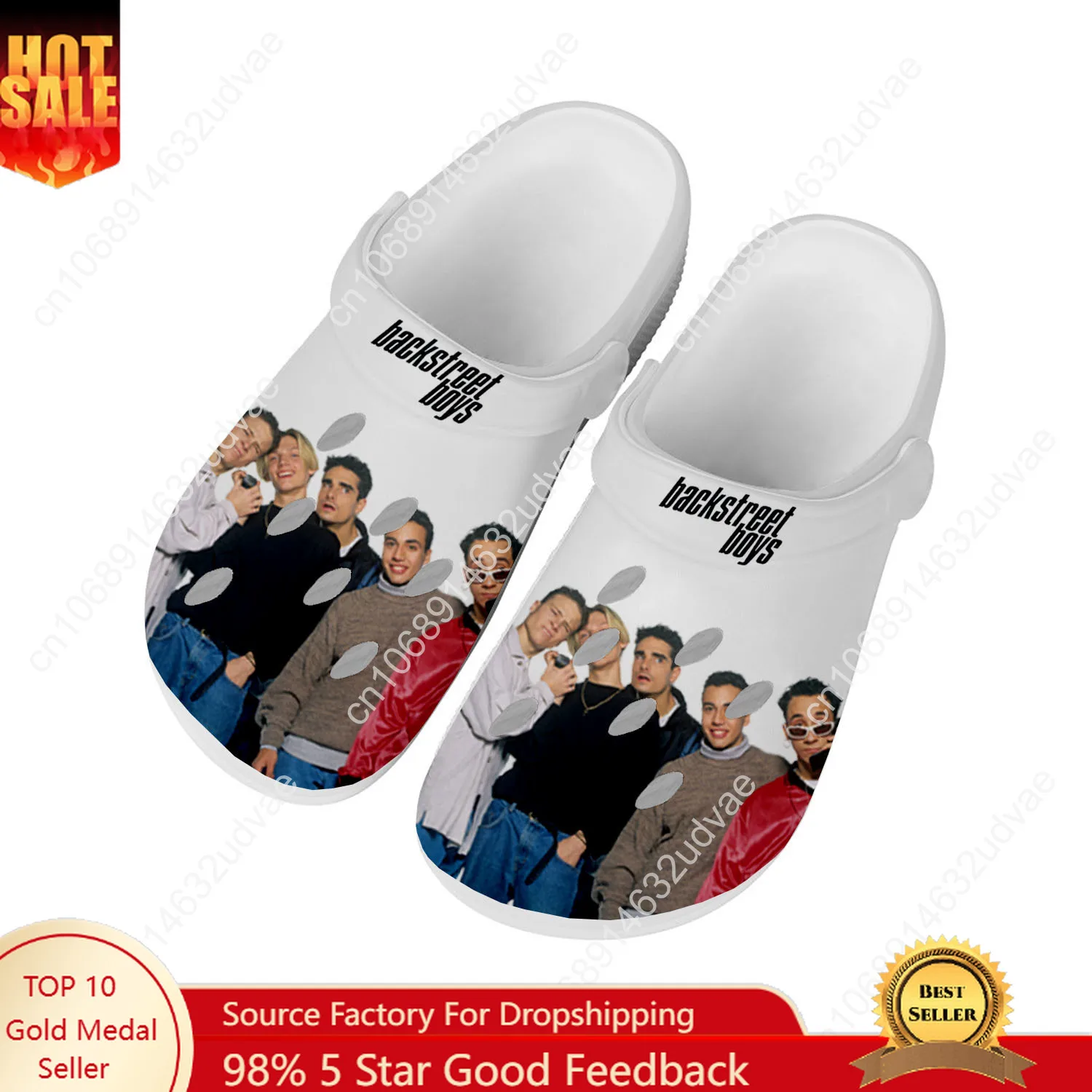 Women'S Shoes Clogs - รองเท้าแตะแบบสวม Backstreet Boys สำหรับผู้ชาย ผู้หญิง วัยรุ่น
