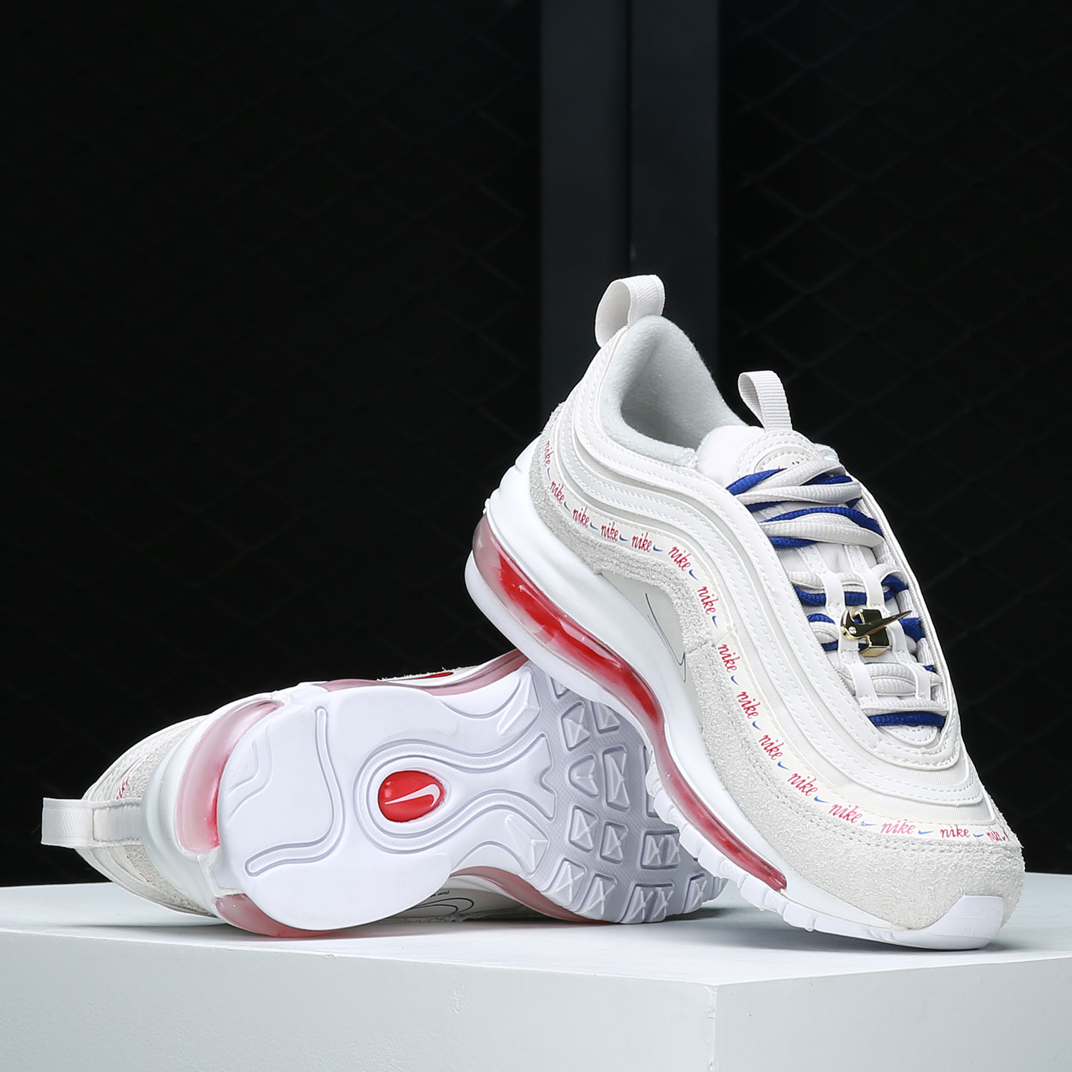 Women'S Shoes Nike Air Max - รองเท้ากีฬาแบบมีเบาะลมสำหรับผู้หญิงไนกี้ แอร์แม็กซ์ 97 ของแท้ DC4013-001