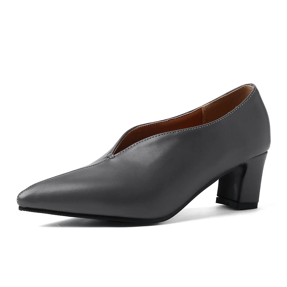 ยี่ห้อใหม่ Pointed Toe สีดําสี - Women'S Shoes Big Feet บทวิจารณ์และราคา