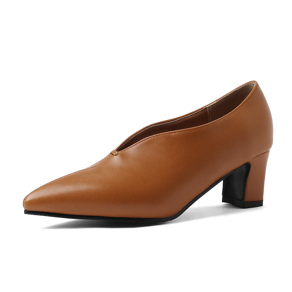 ยี่ห้อใหม่ Pointed Toe สีดําสี - Women'S Shoes Big Feet บทวิจารณ์และราคา