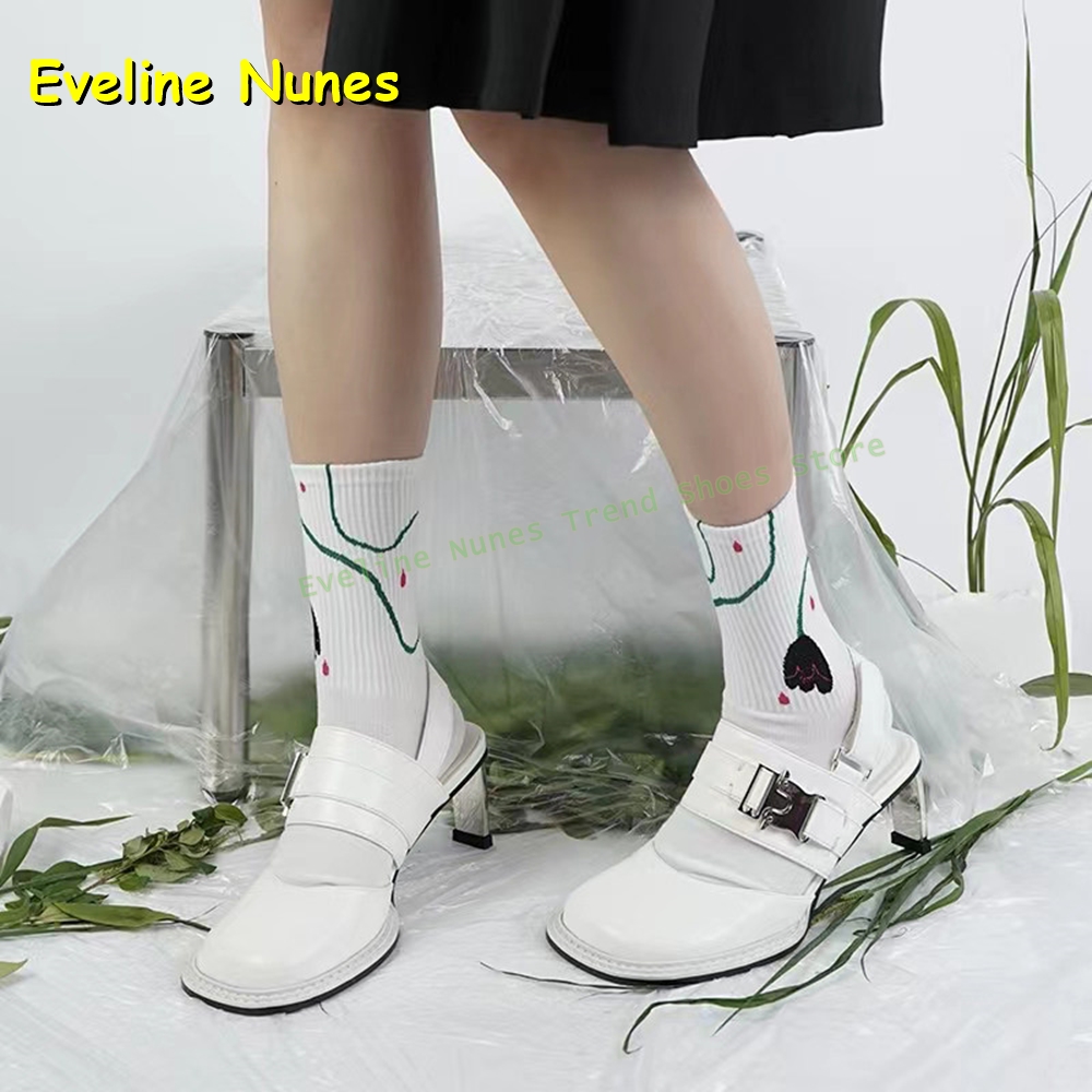รองเท้าส้นสูงแบบสวมเปิดส้น สีด - Mule Slip On บทวิจารณ์และราคา