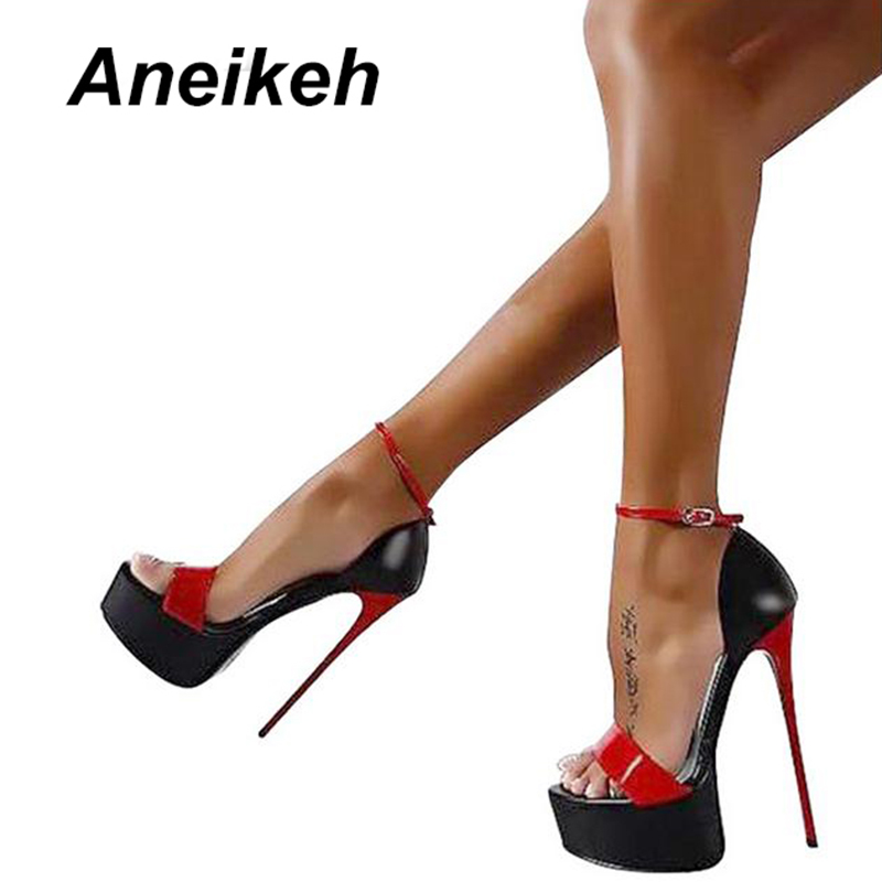 รองเท้าส้นสูงแบบเปิดนิ้วเท้า A - Women'S Shoes Big Feet บทวิจารณ์และราคา