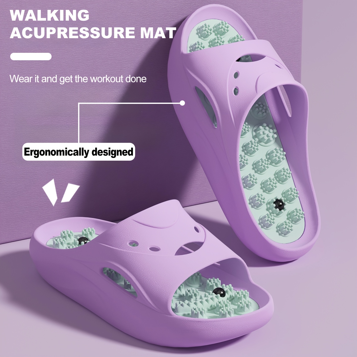 รองเท้าแตะนวด EVA สำหรับผู้หญิ - Mule Slip On บทวิจารณ์และราคา
