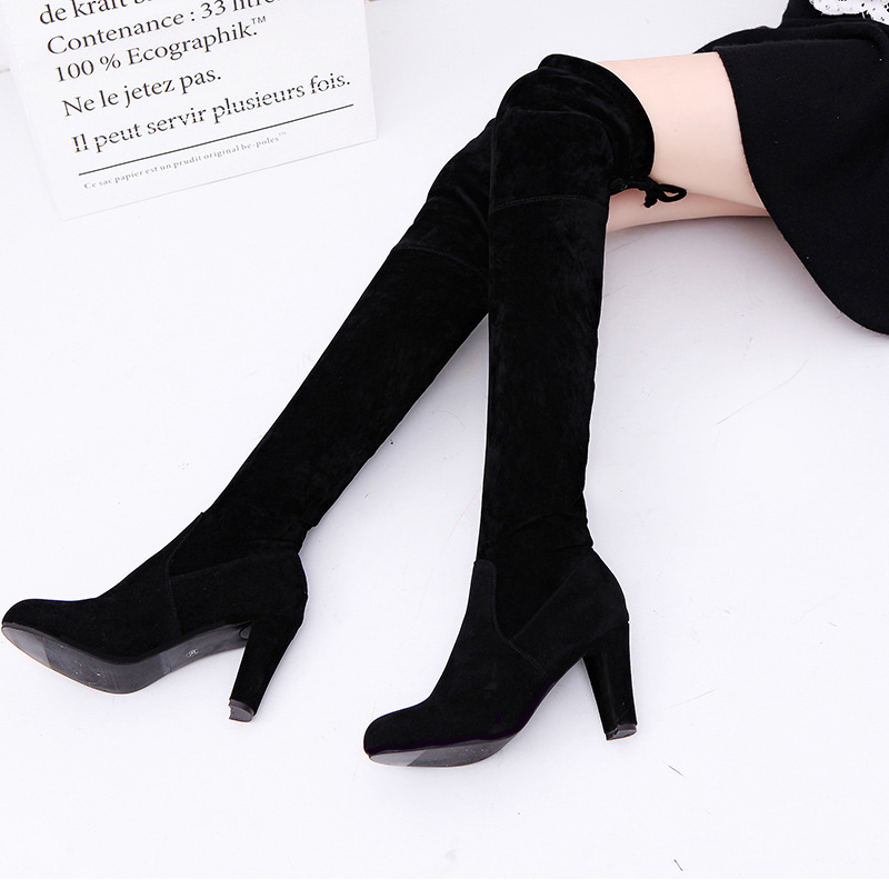 รองเท้าบูทสตรีผ้ายืดกว่าเข่ารอ - Sock Boot Women บทวิจารณ์และราคา