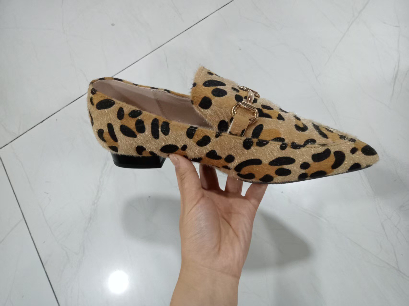 รองเท้าผู้หญิงลายเสือดาว ไซส์ใ - Mule Slip On บทวิจารณ์และราคา