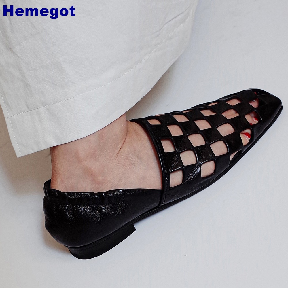 รองเท้าแตะส้นแบนสีดำสำหรับผู้ห - Women Shoes Black บทวิจารณ์และราคา