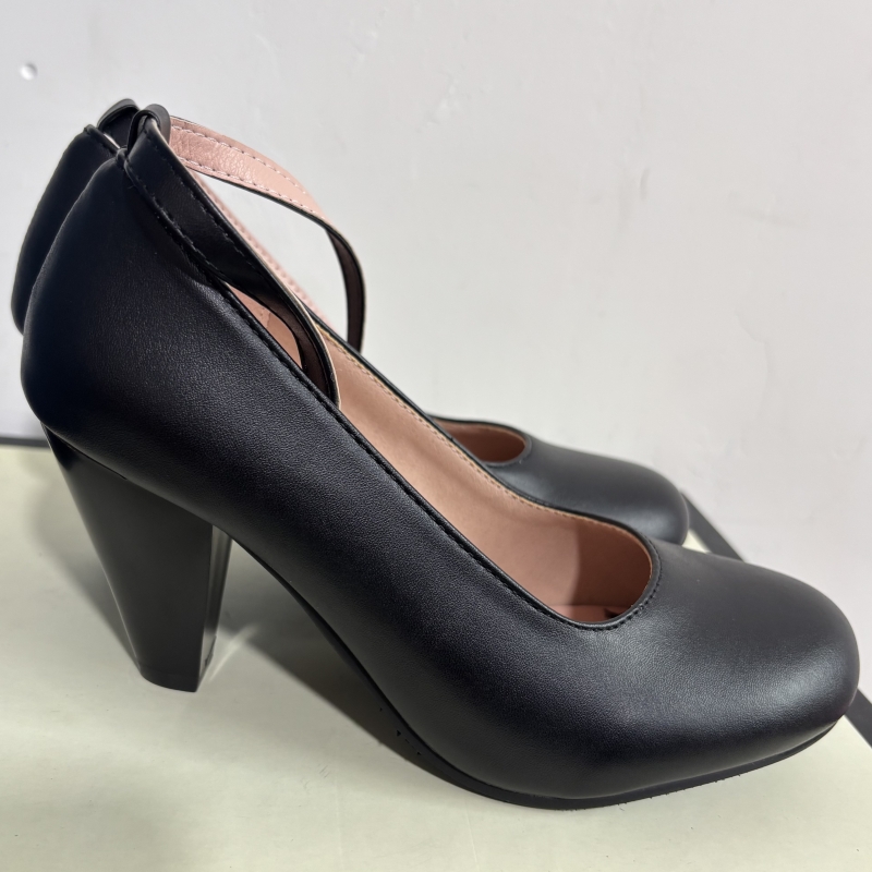 Elegant สีดําสีชมพูสีขาวรองเท้ - Women'S Shoes Big Feet บทวิจารณ์และราคา