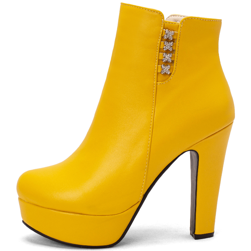 ขนาดใหญ่ 50 หรูหราสั้นหญิงEleg - Women'S Shoes Big Feet บทวิจารณ์และราคา
