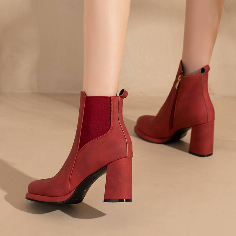 Reave sepatu BOOT pendek ผู้หญ - Women'S Shoes Big Feet บทวิจารณ์และราคา