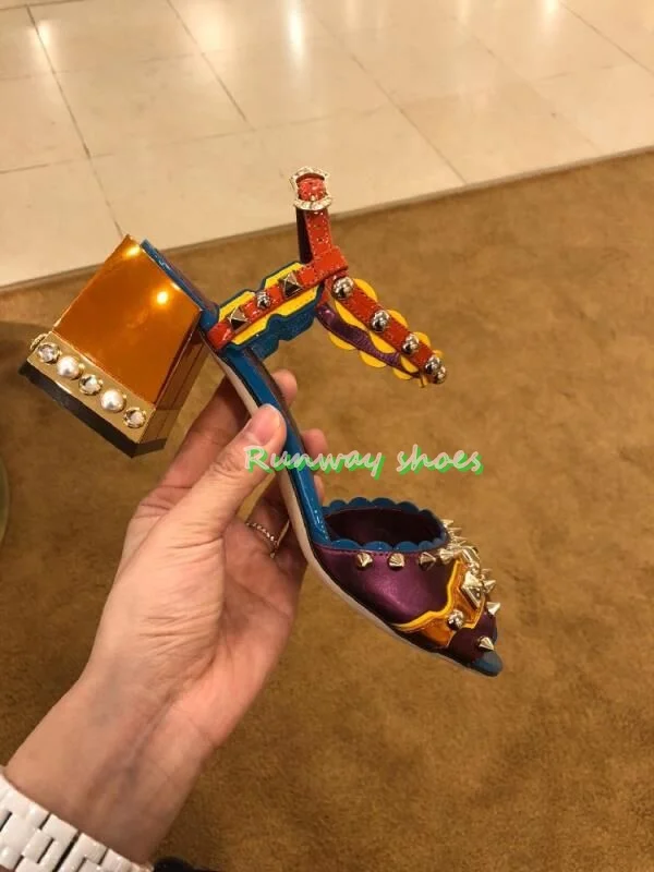รองเท้าส้นสูงประดับมุกและคริสต - Women'S Shoes Clogs บทวิจารณ์และราคา
