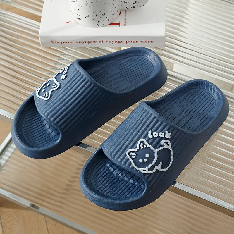 รองเท้าแตะลายแมวสุดน่ารักสำหรั - Women Shoes Black บทวิจารณ์และราคา