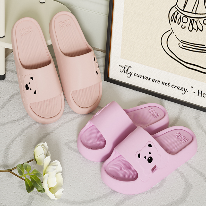 รองเท้าแตะห้องน้ําการ์ตูนหมีรอ - Mule Slip On บทวิจารณ์และราคา