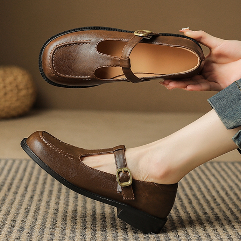 รองเท้าส้นเตี้ยสตรีแบบสบาย ๆ ห - Women Shoes Black บทวิจารณ์และราคา