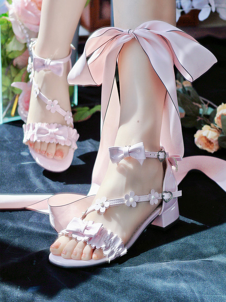 รองเท้าส้นหนาแบบเปิดนิ้วเท้าปร - Women'S Shoes Clogs บทวิจารณ์และราคา
